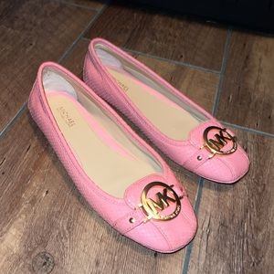 Michael Michael Kors Futlon Embossed Moccasin Size 6.5